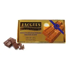 Chocolate Belga Jacques Ao Leite 2 Barras 200g Foto mini 2
