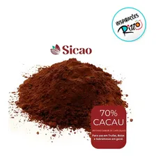 Chocolate Em P贸 70% (500g) - Sicao Foto mini 2