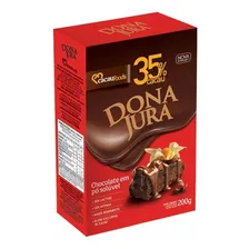 Chocolate Em Pó Solúvel 35% Cacau Dona Jura 200g Foto mini 1