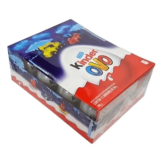 Chocolate Kinder Ovo Joy 12un Ferrero Foto 1