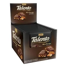 Chocolate Talento Meio Amargo AmĂȘndoas 85g C/12un - Garoto Foto mini 3