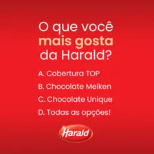 Chocolate Top Harald Gotas Ao Leite Cobertura 1,050kg Foto mini 3