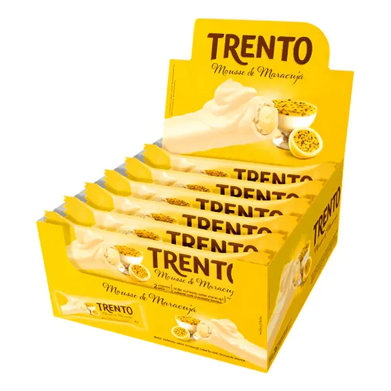 Chocolate Trento Mousse Maracujá - com 16un 29gr Foto 1