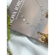 Choker Prata Maciça 925 Com Extensor E N.fiscal Cor Prateado Foto mini 4