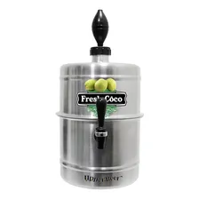Chopeira Coqueira Gela Coco Agua De Coco 5,1 Litros Aluminio Refrigerada A Gelo Foto mini 3