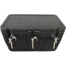 Chopeira Gelo 45 Litros 3 Vias Torneira Italiana Serpentina Cor Preto Foto mini 4