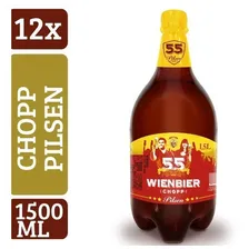 Chopp Wienbier 55 Pilsen 1,5l (12un) Foto mini  3
