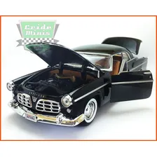 Chrysler C300 1955 Preto - Motormax - Escala 1/24 Foto mini  2
