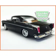 Chrysler C300 1955 Preto - Motormax - Escala 1/24 Foto mini  3