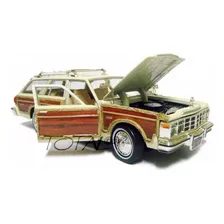 Chrysler Lebaron Town & Country 1979 1:24 Bege Motor Max Foto mini 3