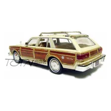Chrysler Lebaron Town & Country 1979 1:24 Bege Motor Max Foto mini 2