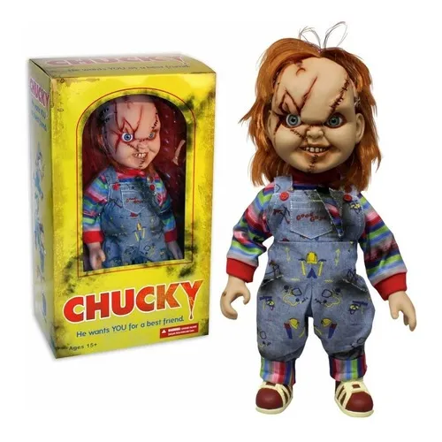 Chucky - Bride Of Chucky Mezco Toyz - Mega Escala 37 Cm Foto 1