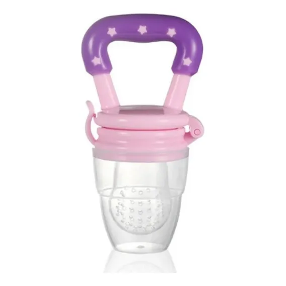 Chupeta Alimentadora Frutas Legumes E Vegetais Bebe Menina Foto 1