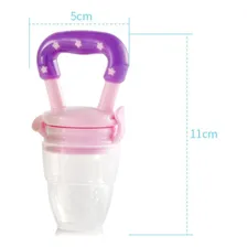 Chupeta Alimentadora Frutas Legumes E Vegetais Bebe Menina Foto mini 4