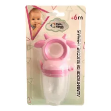 Chupeta Alimentadora Redinha Vaquinha Rosa Pais&filhos Foto mini 1