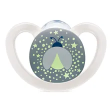 Chupeta Bico Silicone Nuk Sp Glow T1 0-6m Joaninha Foto mini 1