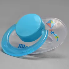 Chupeta Divertida Silicone Redondo (6+m) Tam.2 - Azul- Lillo Foto mini 3