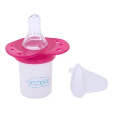 Chupeta Dosadora Dosador Dar Remédio Para O Bebê Pimpolho Cor Rosa Foto mini  3