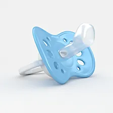 Chupeta Mamita Premium Bico Anatômico Pacote Com 25 Chupetas + 6 Meses Azul - Pacote Chupetas Bico Chato Atacado Foto mini  3