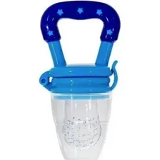 Chupeta Mordedora Frutas Alimentar Bebê Bico Silicone Foto mini  3