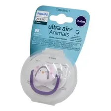Chupeta Philips Avent Ultra Air 0 a 6 Meses Rosa Pinguim Foto mini 4