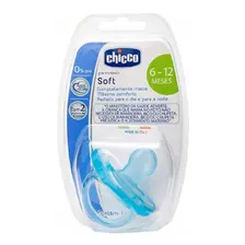 Chupeta Physio Soft Silicone Tamanho 2 (6-12m) Azul - Chicco Foto mini 1