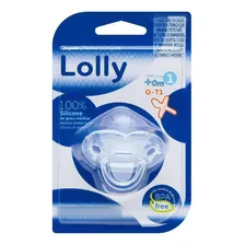 Chupeta Silicone Lolly Transparente (0 6 ) Meses Foto  mini 1