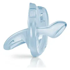Chupeta Soft 100%silicone 0-6m Azul Fiona Foto mini  2