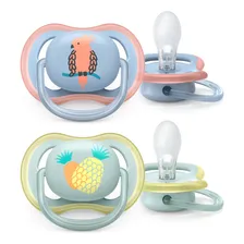 Chupeta Ultra Air Dupla 0-6m Deco Philips Avent Foto mini 1
