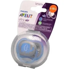 Chupeta Ultra Air Elefante Azul 6-18 Meses Philips Avent Foto mini 4