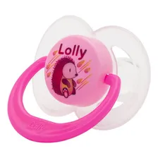 Chupeta Zoo Bona Redondo Tam 1 Rosa - Lolly Kinddy Foto  mini 1