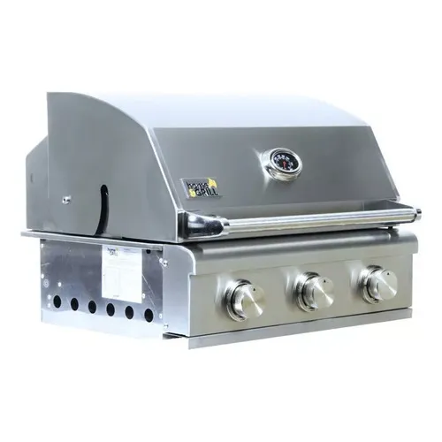 Churrasqueira A Gás Home&grill Smart Hg-3bs 3 Queimadores Foto 1