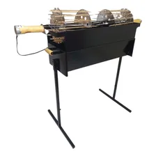 Churrasqueira Assa 32 Espetinhos Com Espeto Carrossel 127v Foto  mini 1