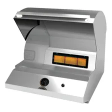 Churrasqueira de Bancada à Gás GLP Sem Fumaça e com Acendedor Automático Inox Saro? Foto mini 3