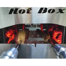 Churrasqueira Ecológica Para Apartamento Sem Fumaça Hotbox Cor Vermelho Foto mini 2