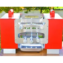 Churrasqueira Ecológica Para Apartamento Sem Fumaça Hotbox Cor Vermelho Foto mini 4