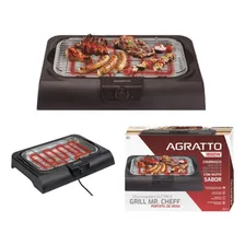 Churrasqueira Elétrica Grelha Grill Portátil 1800w 220v/110v Foto  mini 1