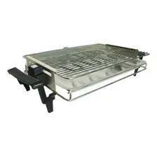 Churrasqueira ElĂ©trica PortĂĄtil 1500W Grelha Bandeja RemovĂvel 110V 127V Cotherm Stillo Foto mini 1