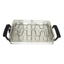 Churrasqueira ElĂ©trica PortĂĄtil 1500W Grelha Bandeja RemovĂvel 110V 127V Cotherm Stillo Foto mini 4