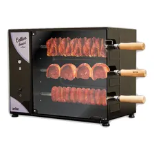 Churrasqueira Elétrica Rotativa 220v Cativa Smart Arke Preta Foto  mini 1