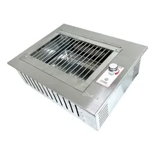 Churrasqueira Gás Grill Inox Embutir Bancada 64x51 Uruguaia Foto mini 1