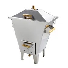 Churrasqueira Inox A Bafo 25 Kg Foto mini 3