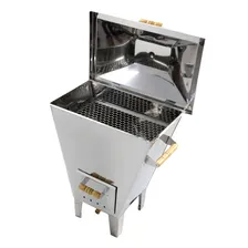 Churrasqueira Inox A Bafo 25 Kg Foto mini 1