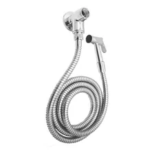 Chuveirinho Desviador Metal Cromado Com Ducha Flexível 1,80m Foto mini  3