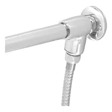 Chuveirinho Desviador Metal Cromado Com Ducha Flexível 1,80m Foto mini 4