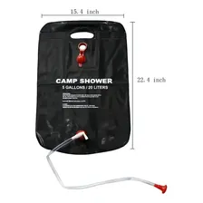 Chuveiro Camping Ducha 20 Litros Portátil Agua Quente Foto mini  2