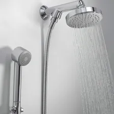 Chuveiro Com Desviador E Ducha Manual Deca Flex Cromado 1955.C Foto mini 2