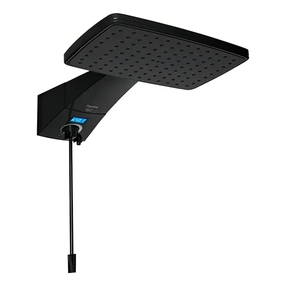Chuveiro Digital de parede Hydra Polo Plus preto 5500W 127V Foto 1