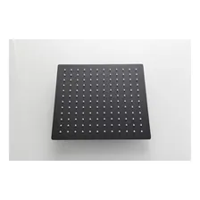 Chuveiro Ducha 20x20 Black Fosco Slim Inox Com Braço 40 Cm Foto mini 3