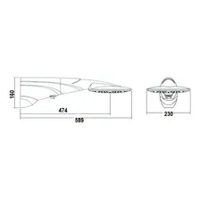 Chuveiro Ducha Advanced Turbo multitemperatura Lorenzetti 220v 7500w Branco 7510526 Foto mini 4